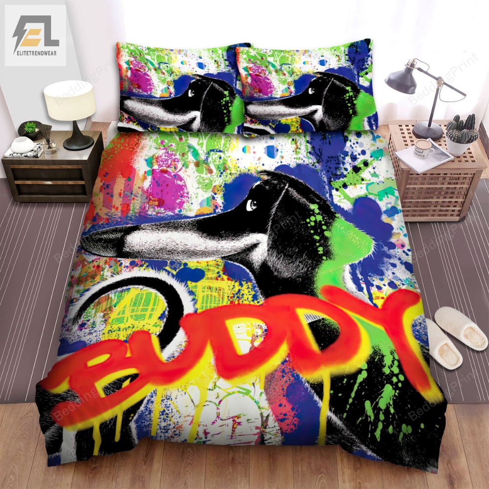 The Secret Life Of Pets 2 2019 Buddy Poster Artwork Bed Sheets Duvet Cover Bedding Sets 