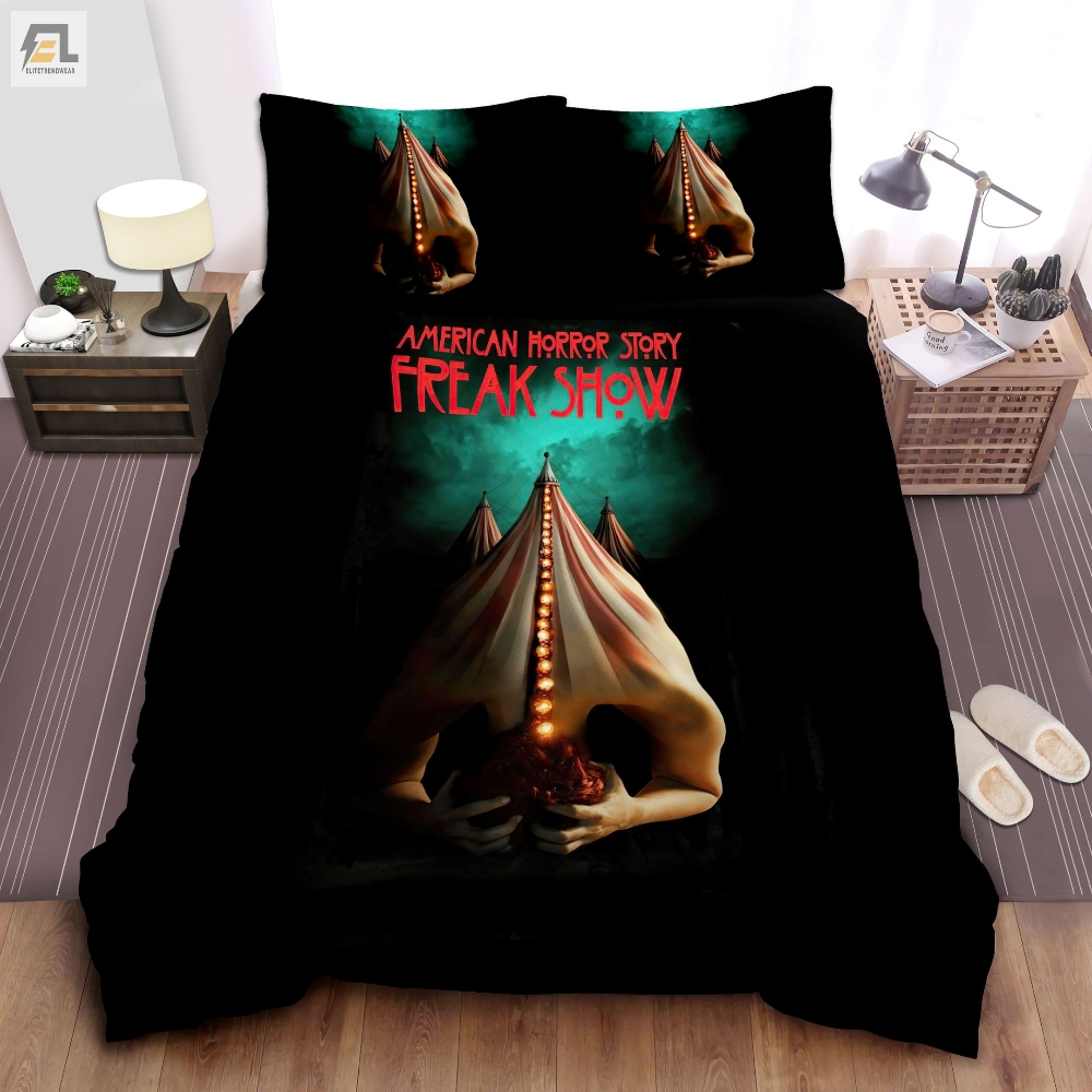 The Season 4 Freak Show Bed Sheets Spread Comforter Duvet Cover Bedding Sets 