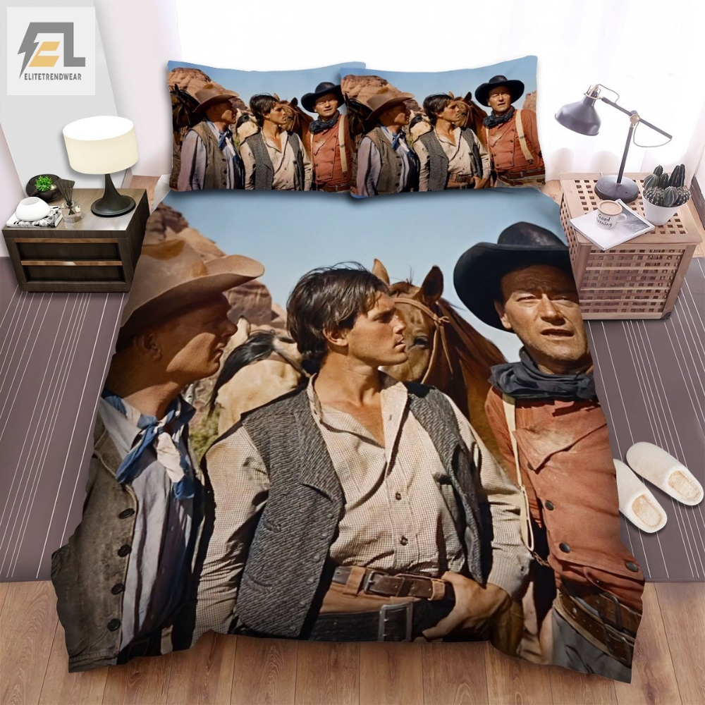 The Searchers 1956 Movie Scene 2 Bed Sheets Spread Comforter Duvet Cover Bedding Sets 