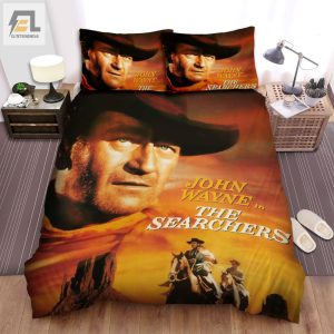 The Searchers 1956 Special Edition Poster Bed Sheets Spread Comforter Duvet Cover Bedding Sets elitetrendwear 1 1