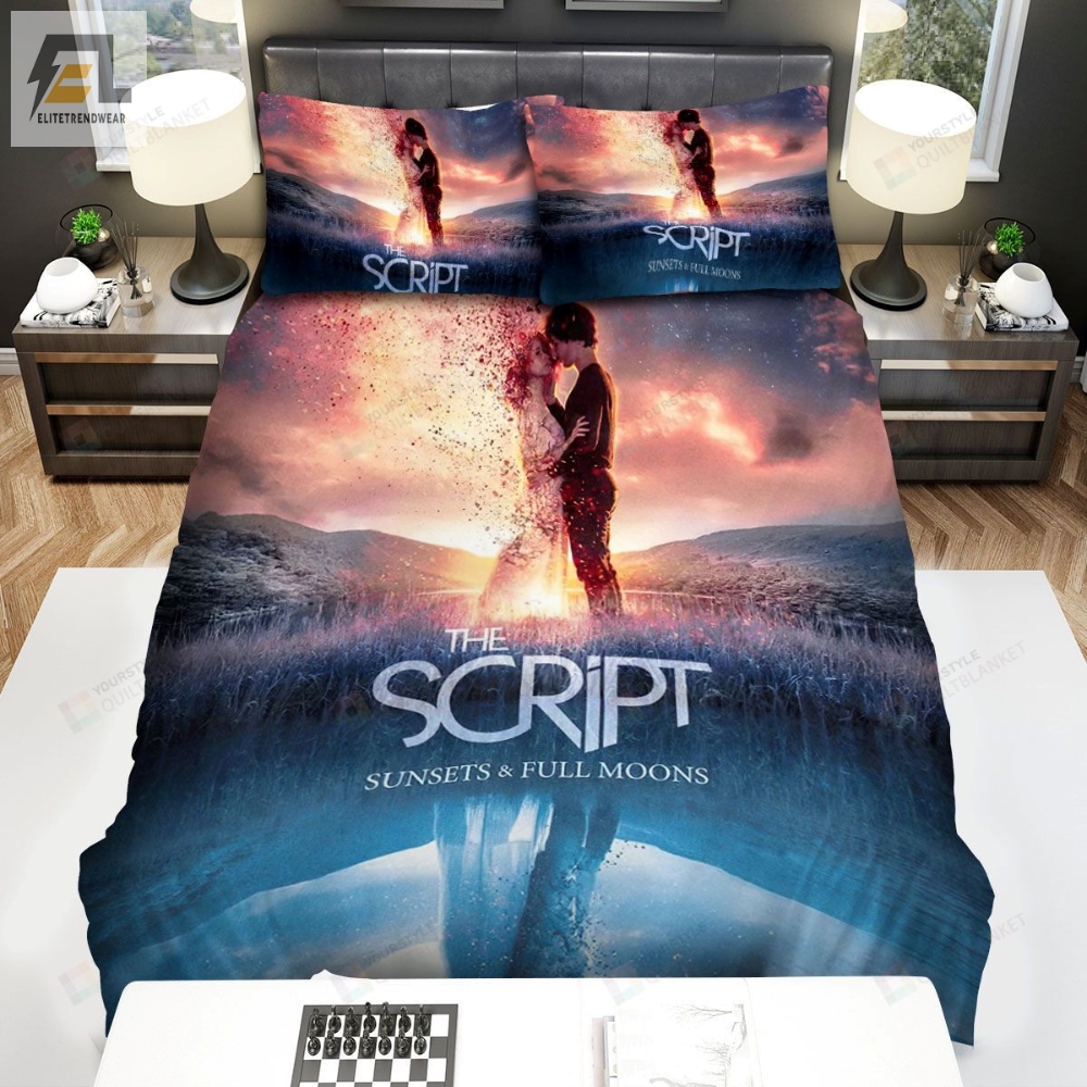 The Script Album Cover Bed Sheets Spread Comforter Duvet Cover Bedding Sets 