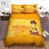 The Scoobydoo Show Velma Cheerleading Time Bed Sheets Spread Duvet Cover Bedding Sets elitetrendwear 1
