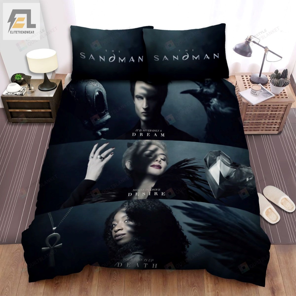 The Sandman Movie Poster 1 Bed Sheets Spread Comforter Duvet Cover Bedding Sets 