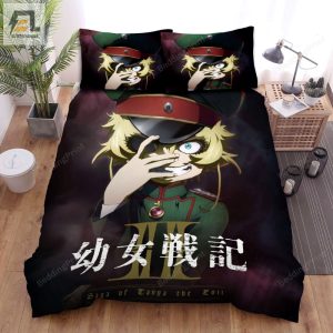 The Saga Of Tanya The Evil Season 2 Poster Bed Sheets Spread Duvet Cover Bedding Sets elitetrendwear 1 1