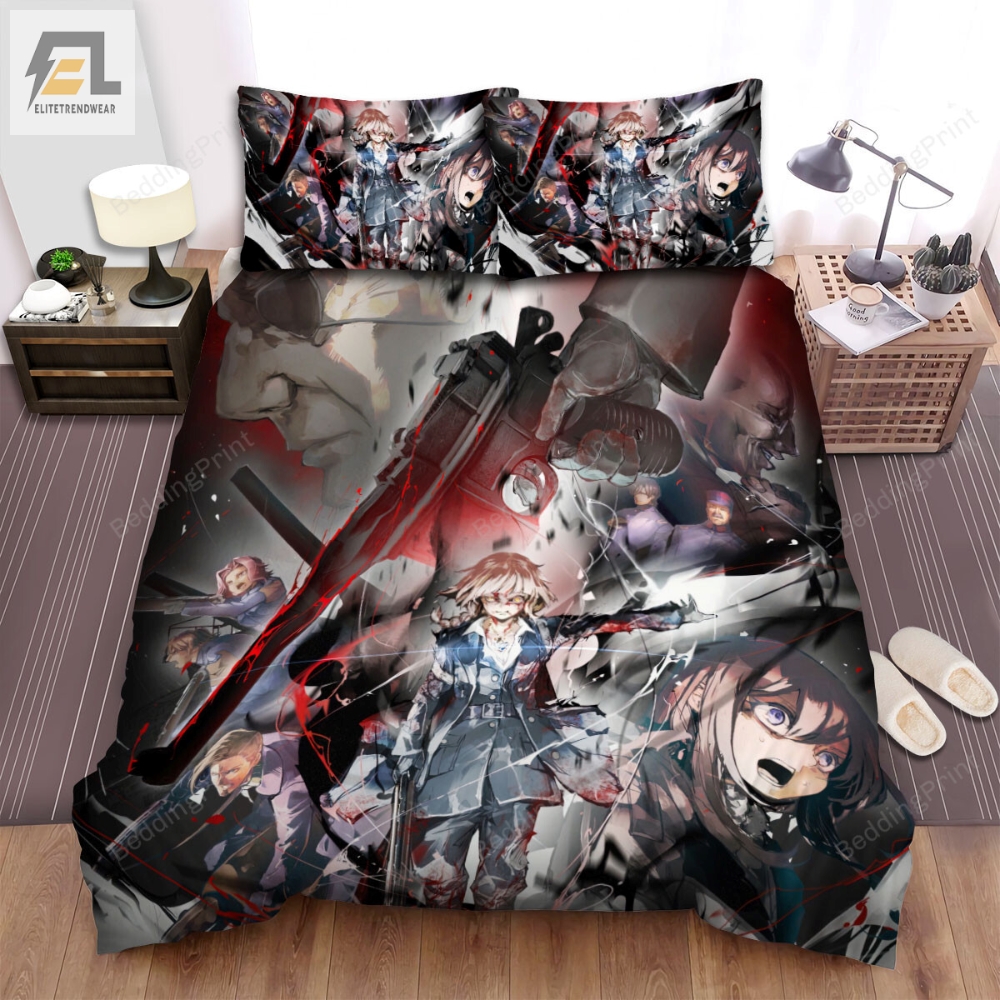 The Saga Of Tanya The Evil Chapter Ii Elenium Type 95 Operation Orb Poster Bed Sheets Spread Duvet Cover Bedding Sets 