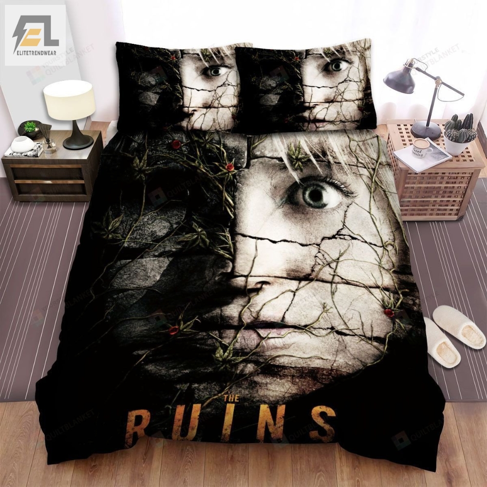 The Ruins 2008 Movie Poster Ver 2 Bed Sheets Spread Comforter Duvet Cover Bedding Sets 