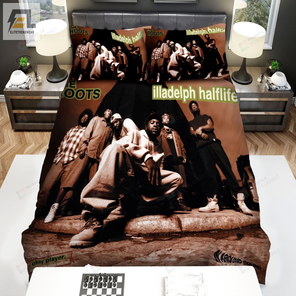 The Roots Illadelph Halflife Band Bed Sheets Spread Comforter Duvet Cover Bedding Sets 