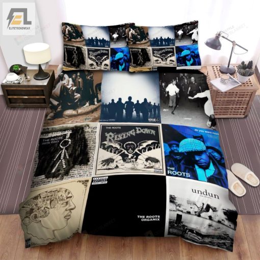 The Roots Band Albums Bed Sheets Spread Comforter Duvet Cover Bedding Sets elitetrendwear 1