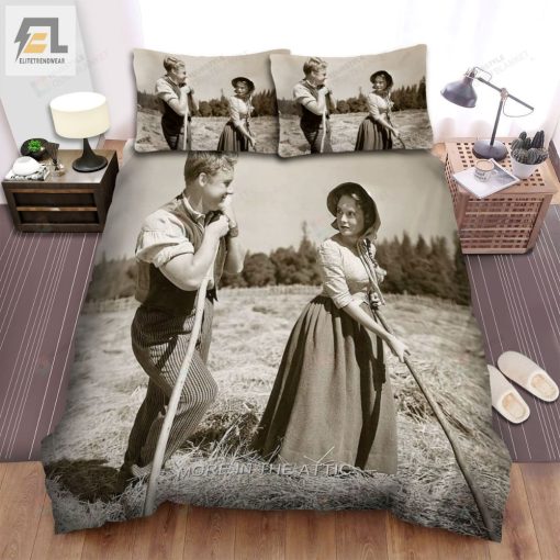 The Romance Of Rosy Ridge 1947 Movie Scene Two Actors Looking At Each Other At The Farm Bed Sheets Spread Comforter Duvet Cover Bedding Sets elitetrendwear 1