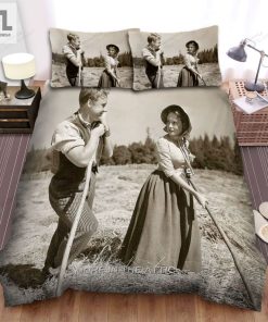 The Romance Of Rosy Ridge 1947 Movie Scene Two Actors Looking At Each Other At The Farm Bed Sheets Spread Comforter Duvet Cover Bedding Sets elitetrendwear 1 1