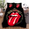 The Rolling Stones 50 Years Bed Sheets Duvet Cover Bedding Sets elitetrendwear 1