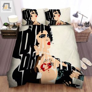 The Rocky Horror Picture Show 1975 Tomoski Movie Poster Bed Sheets Spread Comforter Duvet Cover Bedding Sets elitetrendwear 1 1