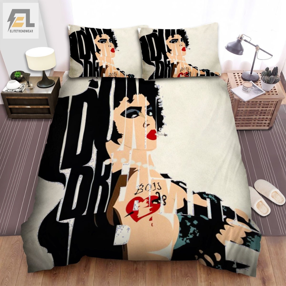 The Rocky Horror Picture Show 1975 Tomoski Movie Poster Bed Sheets Spread Comforter Duvet Cover Bedding Sets 