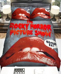 The Rocky Horror Picture Show 1975 Sing It Movie Poster Bed Sheets Spread Comforter Duvet Cover Bedding Sets elitetrendwear 1 1