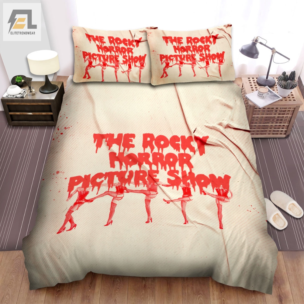 The Rocky Horror Picture Show 1975 Poster Movie Poster Bed Sheets Spread Comforter Duvet Cover Bedding Sets Ver 1 