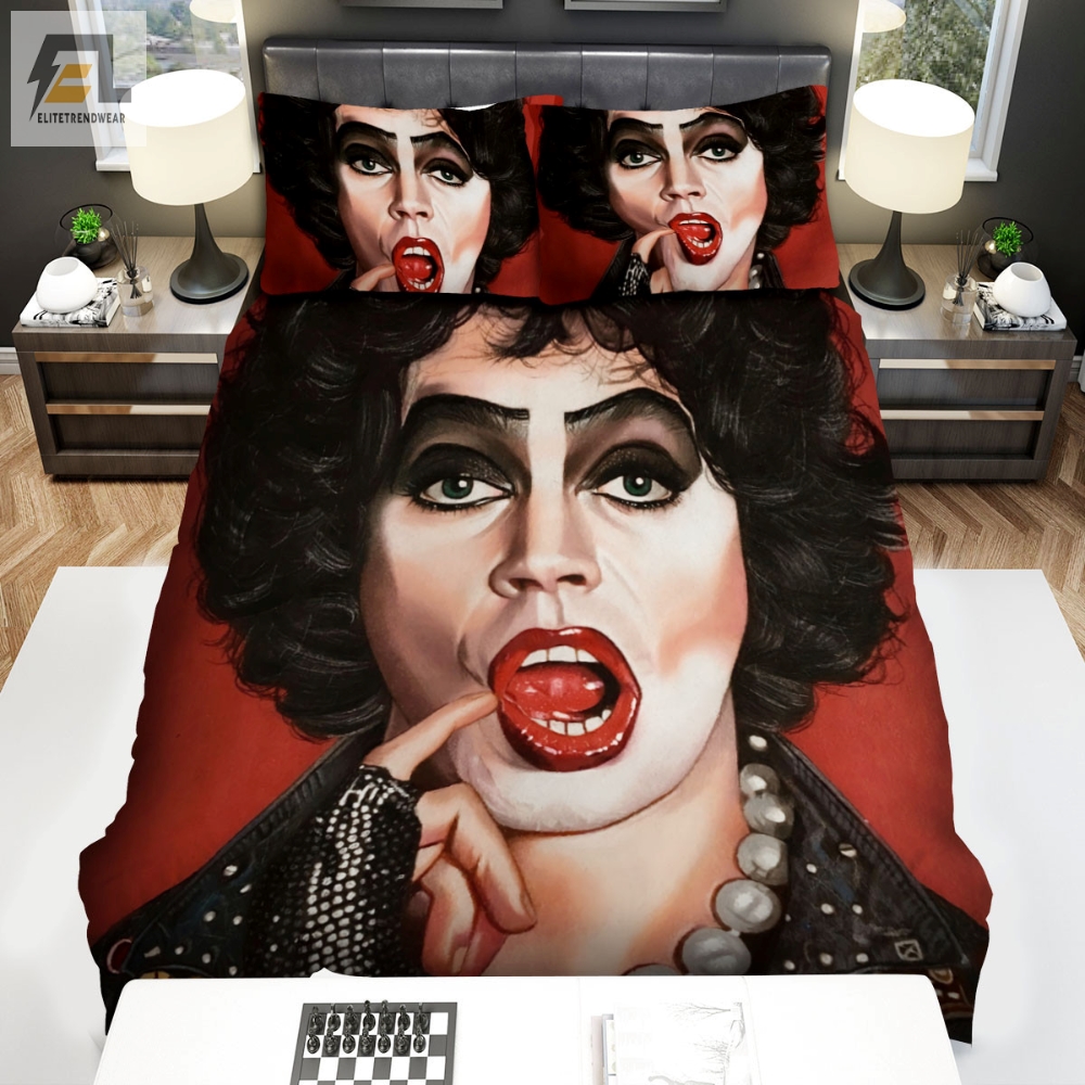 The Rocky Horror Picture Show 1975 Lucile Draws Movie Poster Bed Sheets Spread Comforter Duvet Cover Bedding Sets 