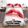 The Rocky Horror Picture Show 1975 Lips Movie Poster Bed Sheets Spread Comforter Duvet Cover Bedding Sets elitetrendwear 1