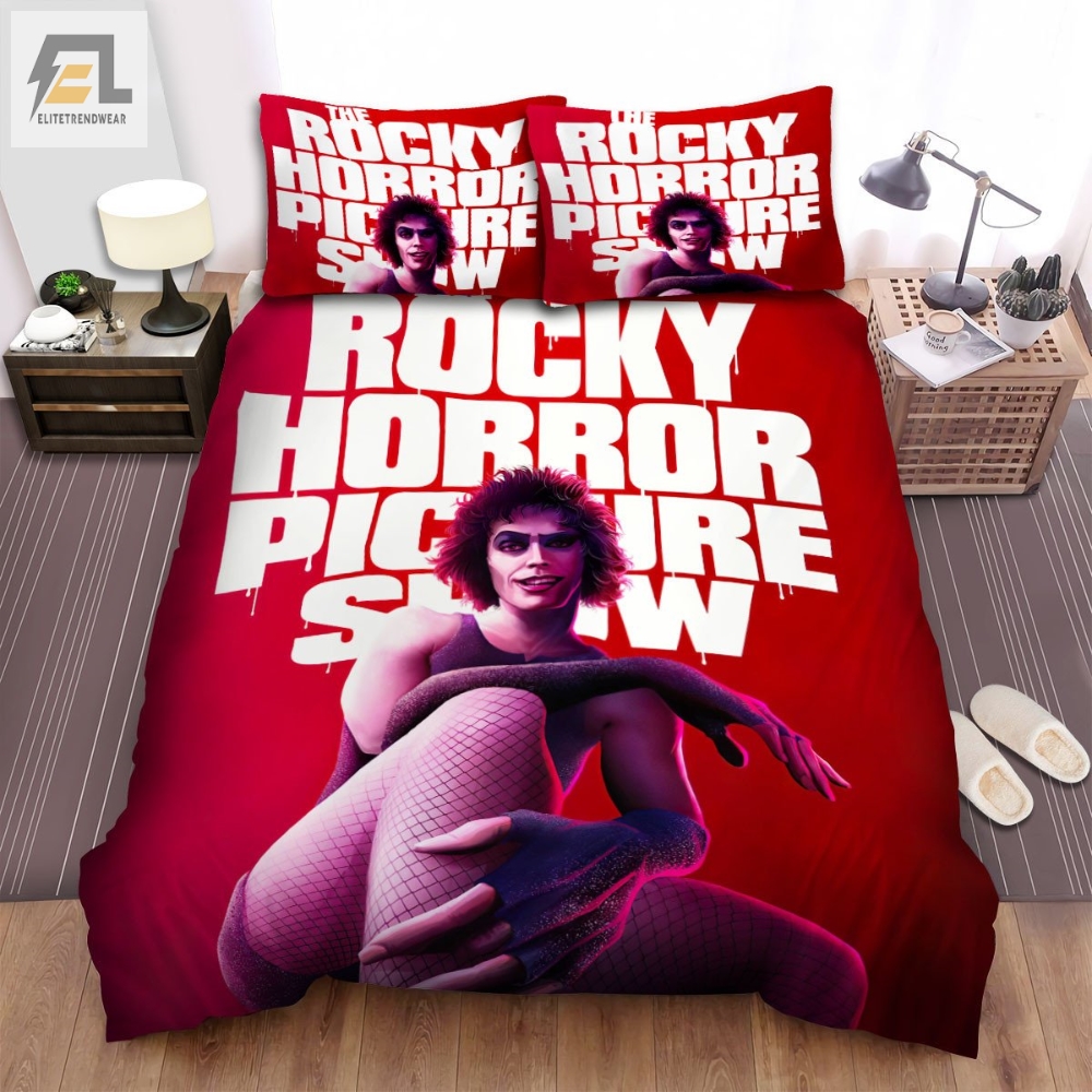 The Rocky Horror Picture Show 1975 Lady Movie Poster Bed Sheets Spread Comforter Duvet Cover Bedding Sets 