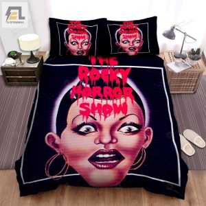 The Rocky Horror Picture Show 1975 Electric Dreams Movie Poster Bed Sheets Spread Comforter Duvet Cover Bedding Sets elitetrendwear 1 1