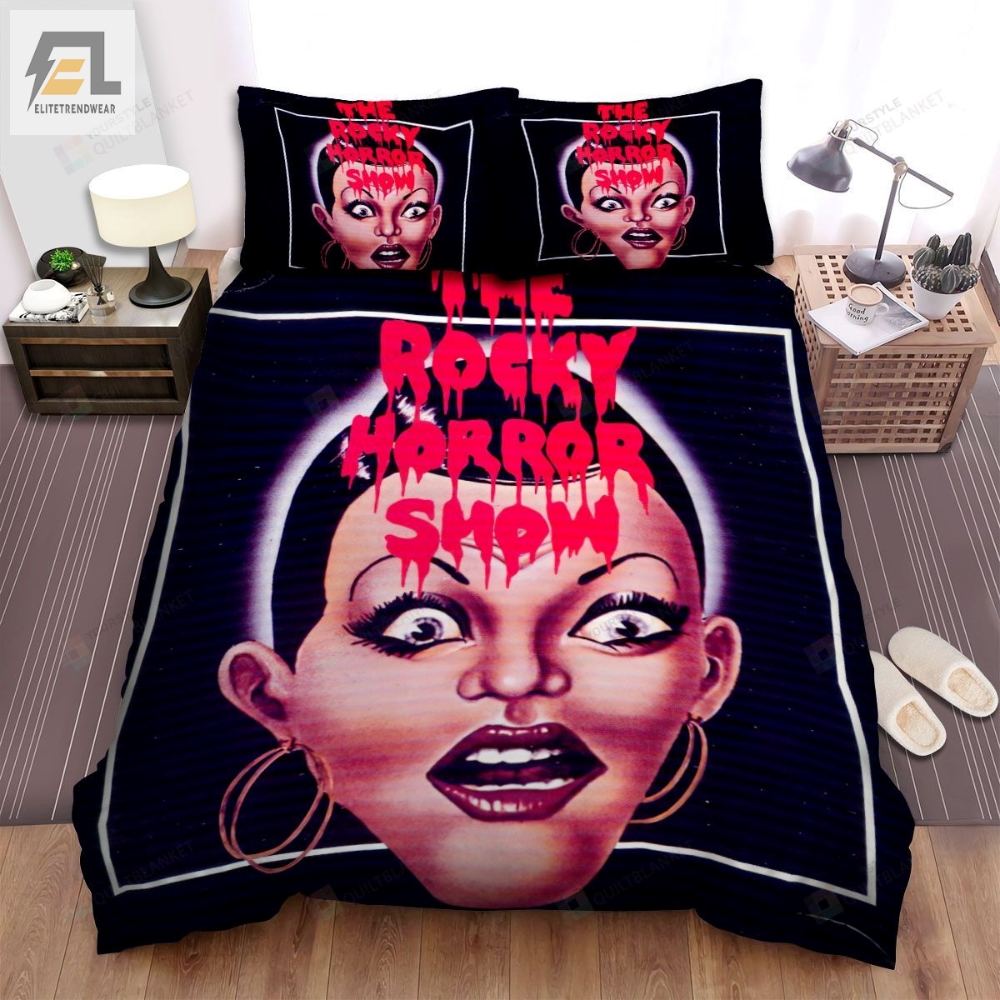 The Rocky Horror Picture Show 1975 Electric Dreams Movie Poster Bed Sheets Spread Comforter Duvet Cover Bedding Sets 