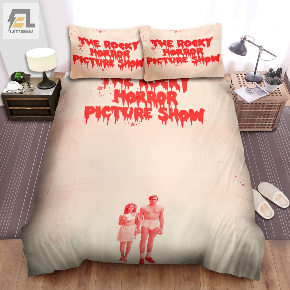 The Rocky Horror Picture Show 1975 Couple Movie Poster Bed Sheets Spread Comforter Duvet Cover Bedding Sets 