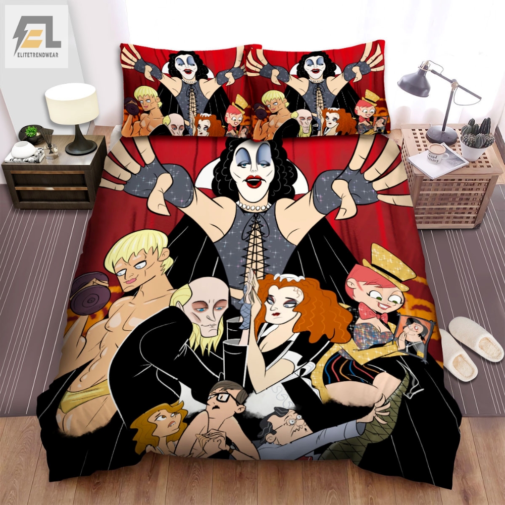 The Rocky Horror Picture Show 1975 Controller Movie Poster Bed Sheets Spread Comforter Duvet Cover Bedding Sets 