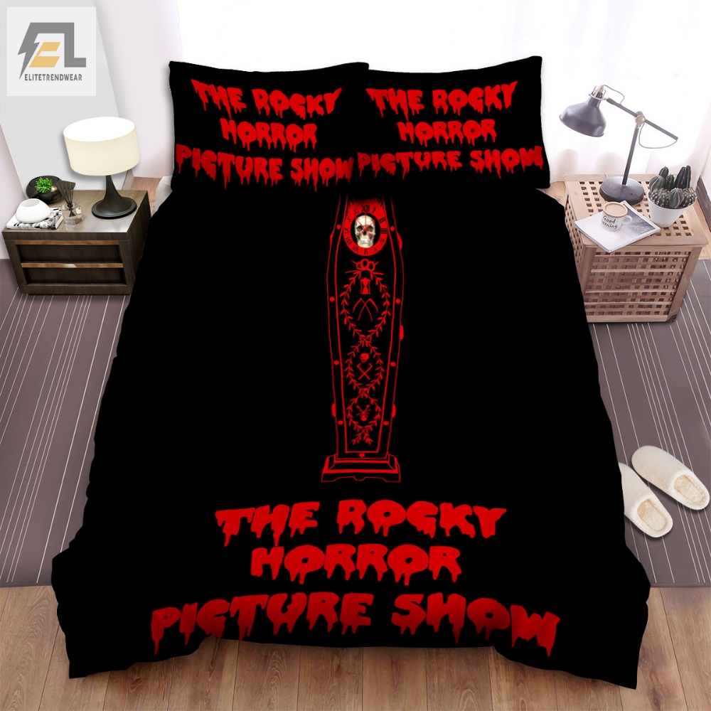 The Rocky Horror Picture Show 1975 Coffin Movie Poster Bed Sheets Spread Comforter Duvet Cover Bedding Sets 