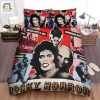 The Rocky Horror Picture Show 1975 A Musical Dreams Come True Movie Poster Bed Sheets Spread Comforter Duvet Cover Bedding Sets elitetrendwear 1