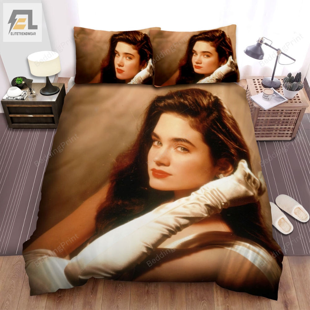 The Rocketeer 1991 Movie Labyrinth Jennifer Connelly Poster Bed Sheets Duvet Cover Bedding Sets 