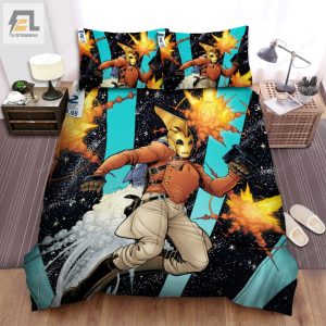The Rocketeer 1991 Movie At War Art Bed Sheets Duvet Cover Bedding Sets elitetrendwear 1 1