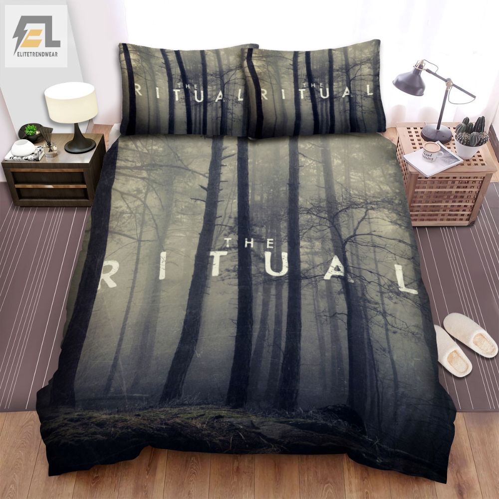 The Ritual I 2017 Your Darkest Dream Awaits You Movie Poster Bed Sheets Spread Comforter Duvet Cover Bedding Sets 