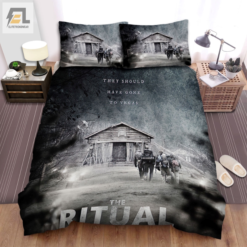 The Ritual I 2017 Wooden House Movie Poster Bed Sheets Spread Comforter Duvet Cover Bedding Sets 