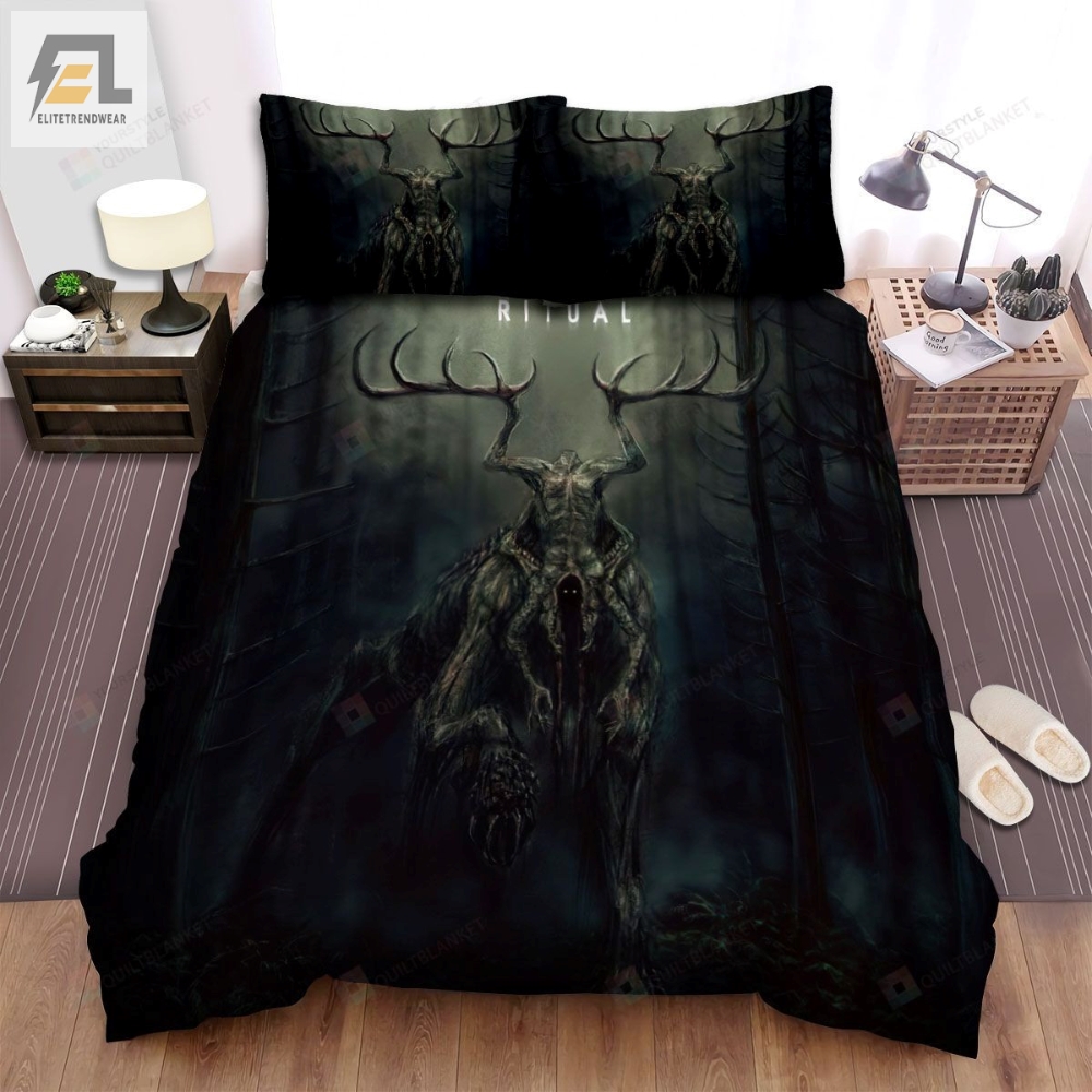 The Ritual I 2017 Devilâs Soldier Movie Poster Bed Sheets Spread Comforter Duvet Cover Bedding Sets 
