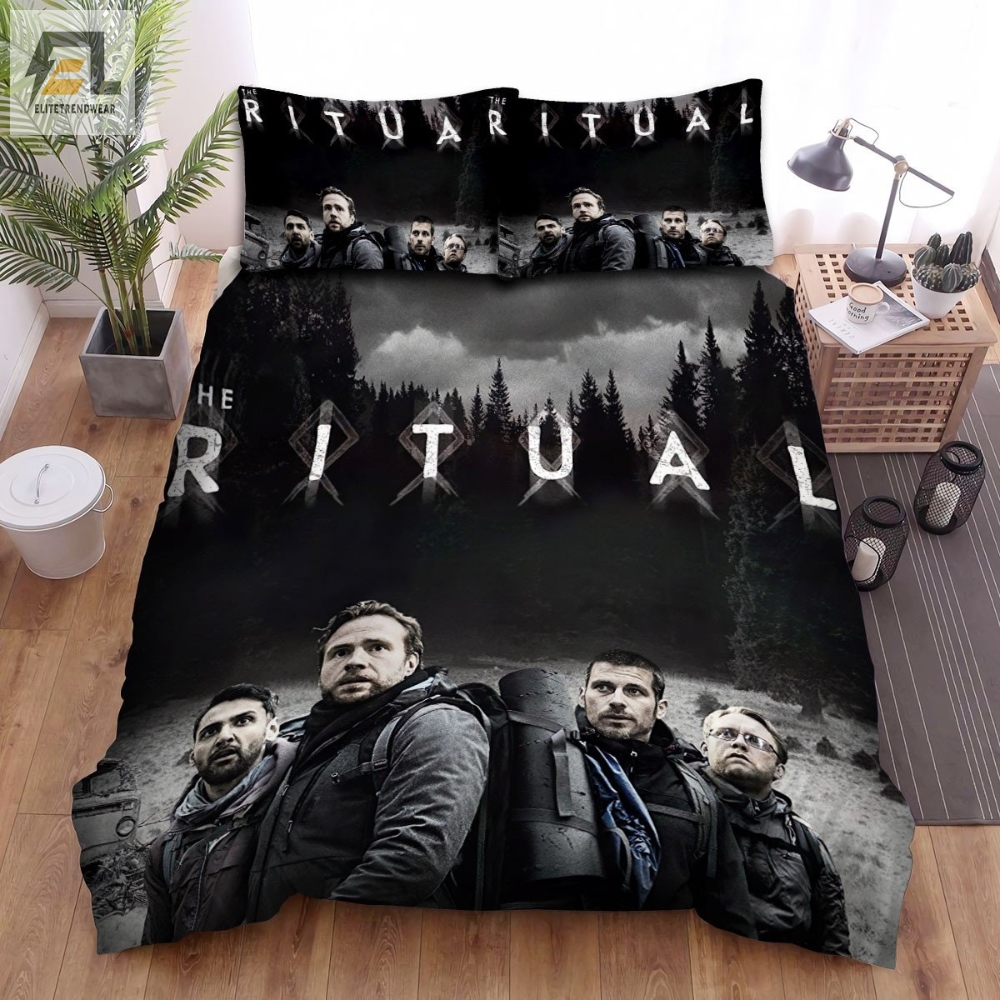 The Ritual I 2017 By Far The Best Horror Of The Year Movie Poster Bed Sheets Spread Comforter Duvet Cover Bedding Sets 