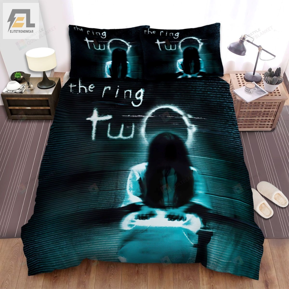 The Ring Two The Girl On The Chair Movie Poster Bed Sheets Spread Comforter Duvet Cover Bedding Sets 