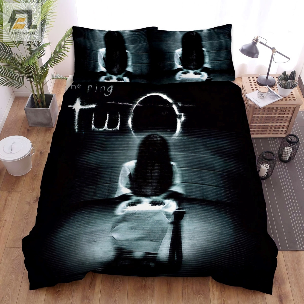 The Ring Two Fear Comes Full Circle Movie Poster Bed Sheets Spread Comforter Duvet Cover Bedding Sets elitetrendwear 1