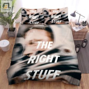 The Right Stuff 1983 Blur Background Movie Poster Bed Sheets Duvet Cover Bedding Sets elitetrendwear 1 1