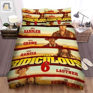 The Ridiculous 6 2015 Movie Poster Bed Sheets Spread Comforter Duvet Cover Bedding Sets elitetrendwear 1 1