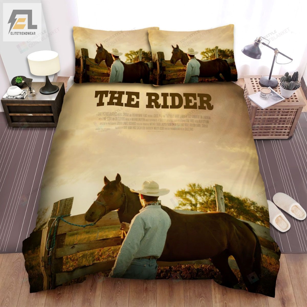 The Rider 2017 Poster Ver 6 Bed Sheets Spread Comforter Duvet Cover Bedding Sets 