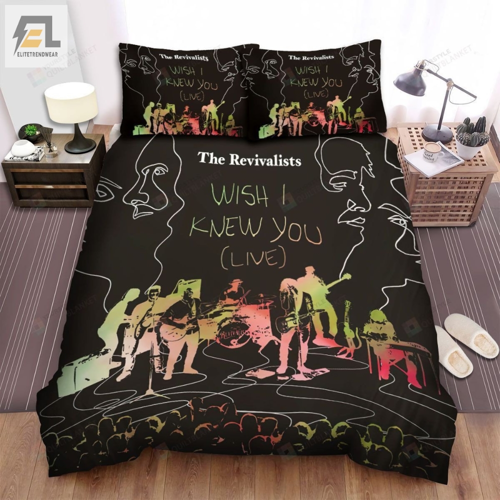 The Revivalists Band Wish I Knew You Bed Sheets Spread Comforter Duvet Cover Bedding Sets 