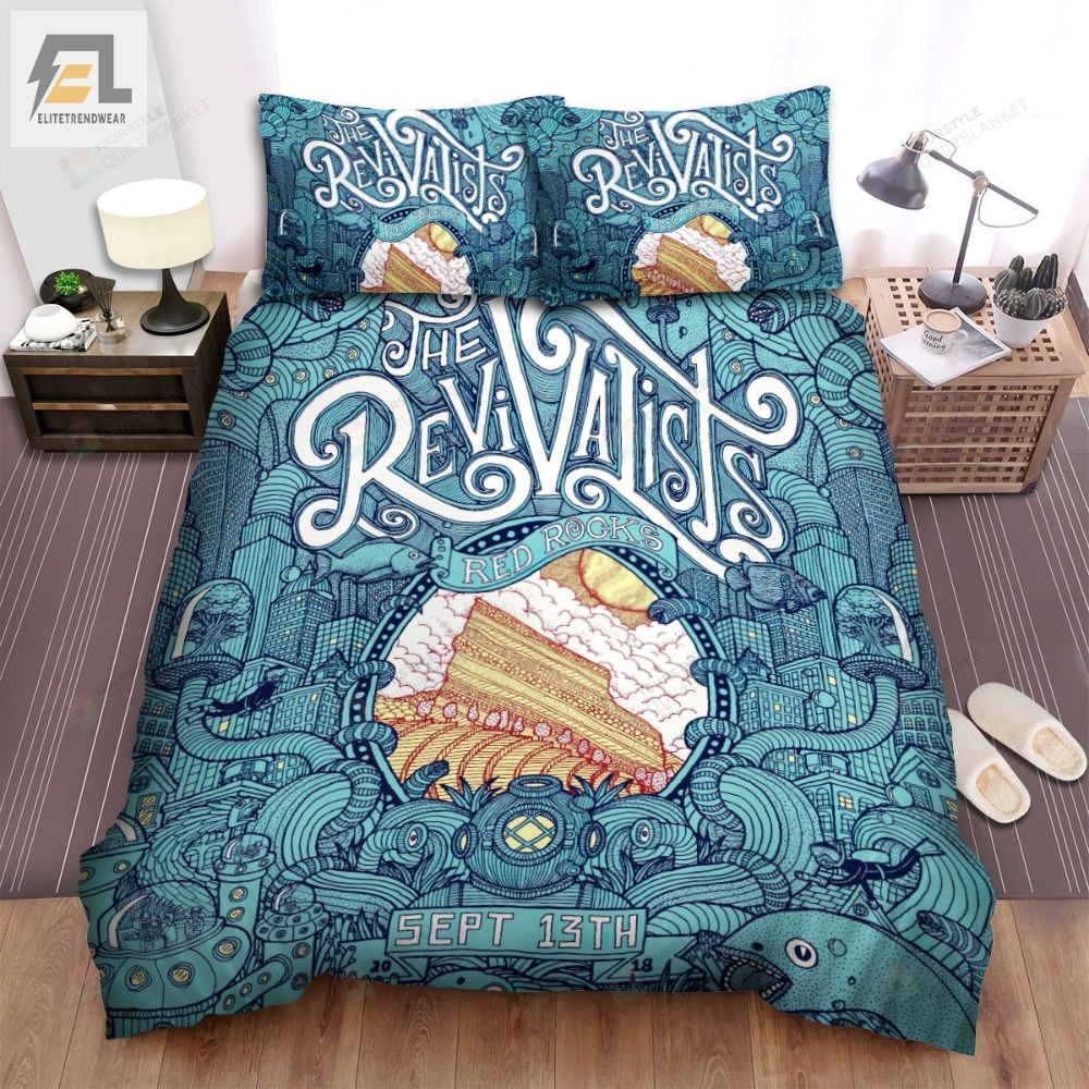 The Revivalists Band Red Rocks Bed Sheets Spread Comforter Duvet Cover Bedding Sets 