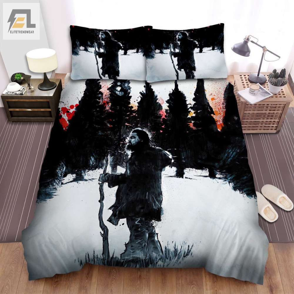 The Revenant 2015 Movie Poster Ver 7 Bed Sheets Spread Comforter Duvet Cover Bedding Sets 