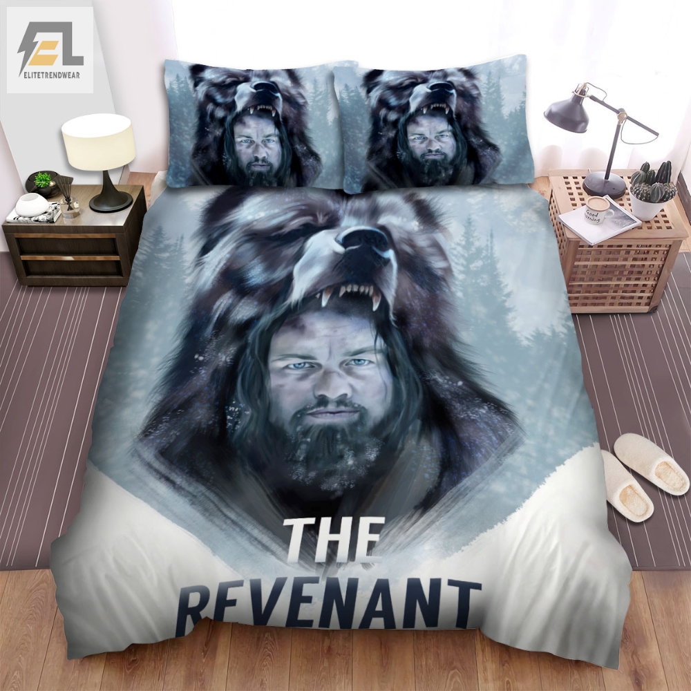The Revenant 2015 Movie Poster Ver 5 Bed Sheets Spread Comforter Duvet Cover Bedding Sets 