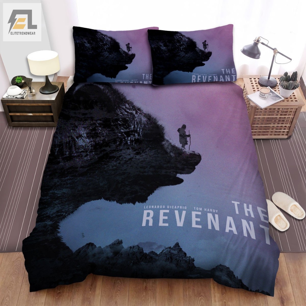 The Revenant 2015 Movie Poster Ver 2 Bed Sheets Spread Comforter Duvet Cover Bedding Sets 