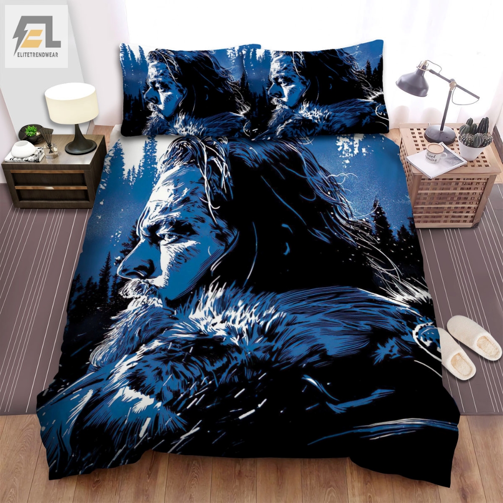 The Revenant 2015 Movie Poster Fanart Ver 6 Bed Sheets Spread Comforter Duvet Cover Bedding Sets 