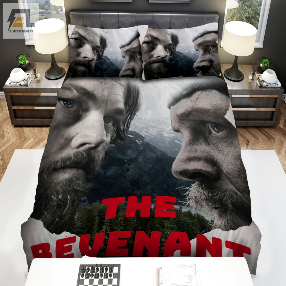 The Revenant 2015 Movie Poster Fanart Ver 10 Bed Sheets Spread Comforter Duvet Cover Bedding Sets 