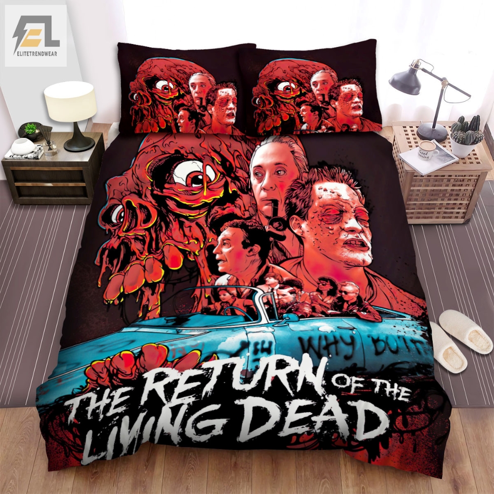 The Return Of The Living Dead Movie Poster Vii Photo Bed Sheets Spread Comforter Duvet Cover Bedding Sets 