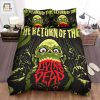 The Return Of The Living Dead Movie Poster I Photo Bed Sheets Spread Comforter Duvet Cover Bedding Sets elitetrendwear 1