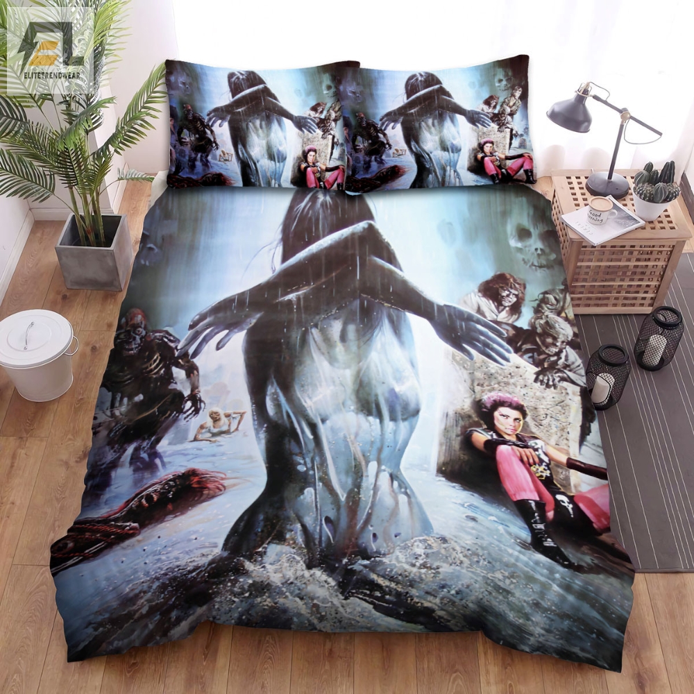 The Return Of The Living Dead Movie Creepy Photo Bed Sheets Spread Comforter Duvet Cover Bedding Sets 
