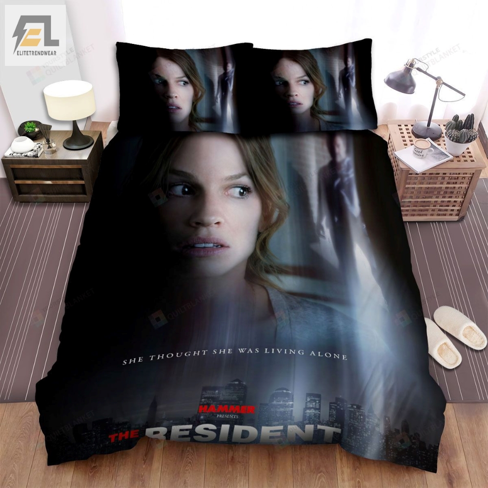 The Resident She Thought She Was Living Alone Movie Poster Ver 2 Bed Sheets Spread Comforter Duvet Cover Bedding Sets 